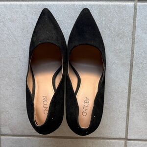 Abound Women's Black Suede Loafers